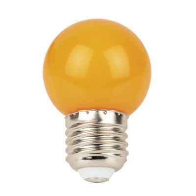 G45 Bulb, 1W, Orange