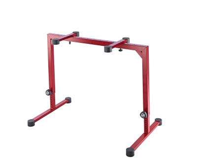 Table-style keyboard stand »Omega« Ruby red