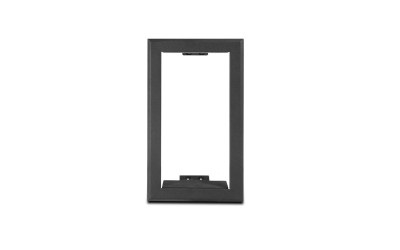 Accessory to install KU26 or KF26 flushed in wall, Black