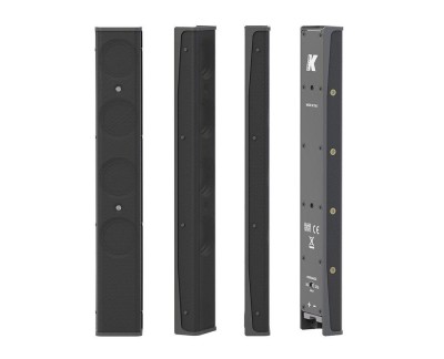 Ultra-flat aluminum 25-cm line array element with 1” drivers, RAL