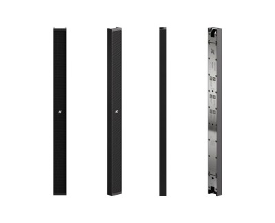 Ultra-flat aluminum 50-cm line array element with 1” drivers, RAL