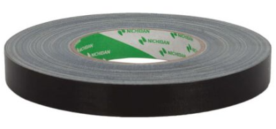 (36) NICHIBAN 1200 SERIES Tape 25mm-50m Black