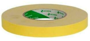 (36) NICHIBAN 1200 SERIES Tape 25mm-50m Yellow