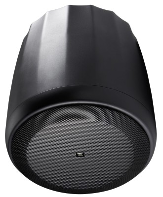 Control 60PS/T - Pendant subwoofer for suspension from the ceiling, 8" chassis, 150 Watt / 8 Ohm and 100 Watt at 100/70 Volt, from 42 Hz (-10dB), integrated passive crossover for satellites, IP44, colour black (white optional), steel cable with cable
