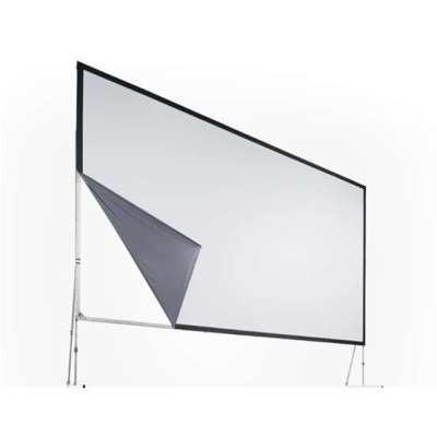 Varioclip 16:9 Front Projection Black Complete screen 549 x 309 projectable surface 248“ diagonal