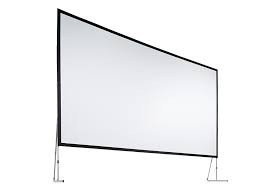 Varioclip 16:9 Front Projection Black Complete screen 671 x 377 projectable surface 303“ diagonal