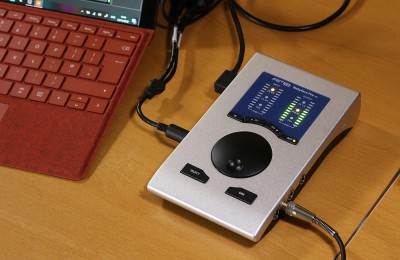 RME Babyface Pro FS with a USB-C cable