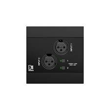 Audac NWP220 Networked audio input panel - 2 x XLR + BT (4 CH)