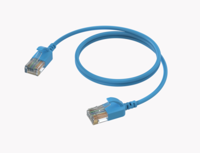 PCB-CSD560BU/0-15 Slimline networking cable - CAT6A RJ45 - RJ45 U/UTP