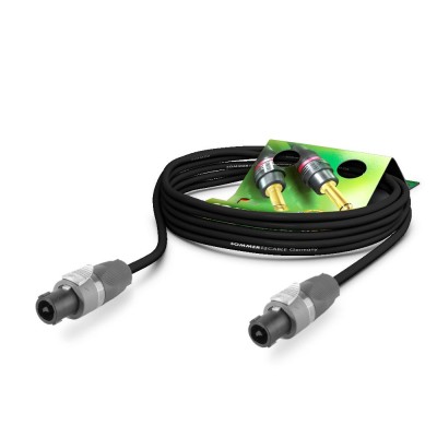 Speaker cable Meridian, 2 x 2,50 mmì | Speakon / Speakon, NEUTRIK | 2,50m | blac