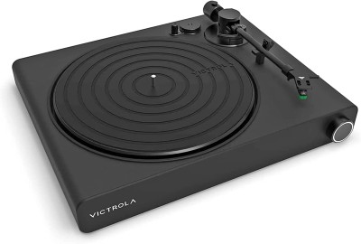 Victrola VPT-3000 Stream Carbon black turntable compatible with Sonos