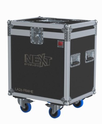 Next Pro Audio Flight-Case for 2 x LA26 Flying Frame + 2 x F. Adapter