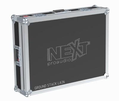 Next Pro Audio Flight-Case for 2 x LA26 U-Bracket + 2 x G. Stack