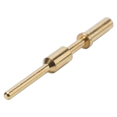 HICON Contact connector male, crimp-, gold plated contact(s), max. 1,5 mmì