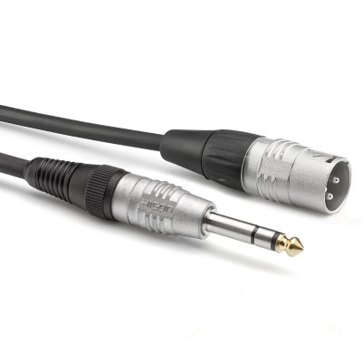 Instrument cable | XLR / jack, HICON | 0,60 m