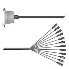 Multicore cable with rectangular MP-connector -> Splice | 12/00 | separate groun