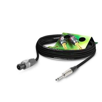 Speaker cable Meridian, 2 x 2,50 mmì | Speakon / Klinke, NEUTRIK | 5,00m | black
