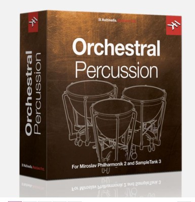 IK Multimedia Orchestral Percussion (Download)
