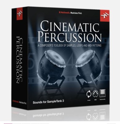 IK Multimedia Cinematic Percussion (Download)