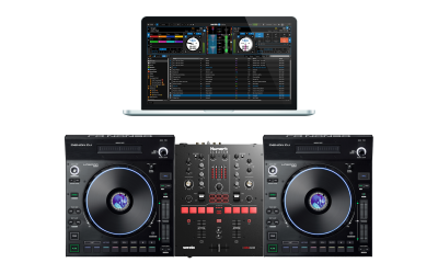 Digital DJ Set - 2x Denon DJ LC6000 Prime & Numark Scratch