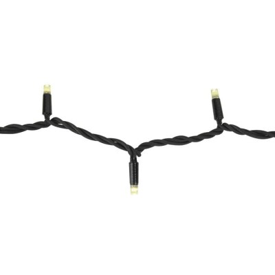 LED Rubber String Light Static 10m - WW - Black