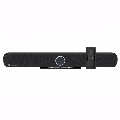 Sennheiser TeamConnect Bar M  - All-in-one videobar for mid-sized meeting rooms and collaboration spaces.