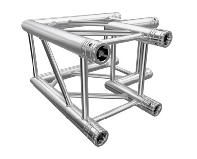 FOS FT34-C21 - Aluminium truss QUA290A-V1 system, 2 way 90 degrees corner, 0,5m each side
