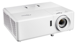 Laser video projector in a classroom or meeting room