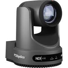 PTZOptics Move 4K, a third generation PTZ camera, featuring 12X Optical Zoom, 4K Resolution at 60fps and a 72.5 HFOV in Grey. Supports simultaneous IP Video (NDI|HX3, SRT, RTMPS, RTSP), USB2.0 and 3G-SDI or HDMI2.0 as outputs with Auto-Tracking capab