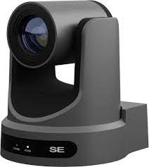 PTZOptics Move SE, a third generation PTZ camera, featuring 20X Optical Zoom, 1080 Resolution at 60fps and a 60.7 HFOV. Supports simultaneous IP Video (NDI|HX Upgradeable, SRT, RTMPS, RTSP), USB3.0, HDMI2.0 and 3G-SDI as outputs. PoE Power or Include