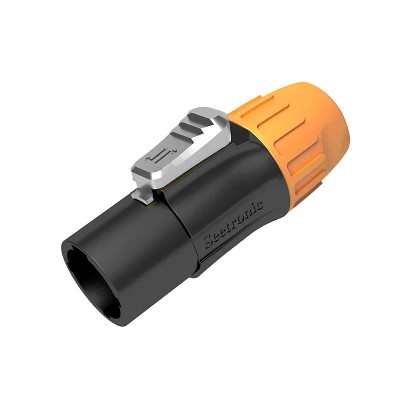 (ORANGE CAP)SEETRONIC X Series Outdoor Power Connectors Male 3-Pin AC connector (input)