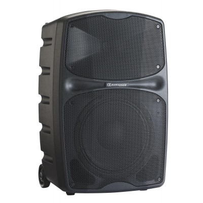 Audiophony Racer 120 - Battery-powered 10" portable speaker 120Wrms with USB/SD/BT
