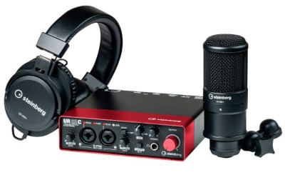 UR22C Recording Pack - UR22C Interface with Headphones and Microphone - Red