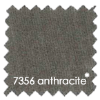 Juncko deco  100% cotton ,flame resistant - 260cm x 50m - -235 color anthracite