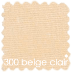 Cotton Gratté  100% cotton ,Traités non feu - 260cm x 50m - light beige- color beige claire