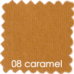 Juncko deco  100% cotton ,flame resistant - 260cm x 50m - -235 color caramel