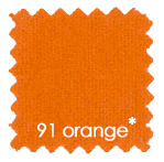 Juncko deco  100% cotton ,flame resistant - 260cm x 50m - -235 color orange
