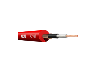 200m Pro Audio Cable red - INSTRUMENT - 0.22mmý, unbalanced -  -   per roll