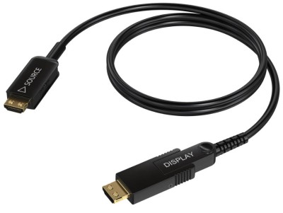 HDMI 2.1 Active optical cable – HDMI A male - HDMI A male - HighFlex™ - Interchangeable connector 10 meter