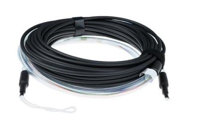 ACT 160 meter Multimode 50/125 OM3 indoor/outdoor cable 12 fibers with LC connectors