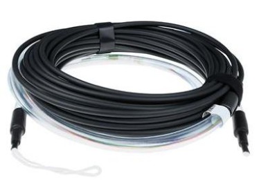 ACT 200 meter Multimode 50/125 OM4 indoor/outdoor cable 8 fibers with LC connectors