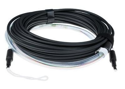 ACT 250 meter Multimode 50/125 OM4 indoor/outdoor cable 8 fibers with LC connectors
