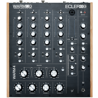 ECLER WARM4 - 4-channel analogue rotary DJ mixer