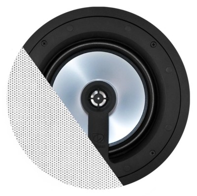 High-end 2-way 8" ceiling speaker White version - 8Ω (RAL9016 + Logo)