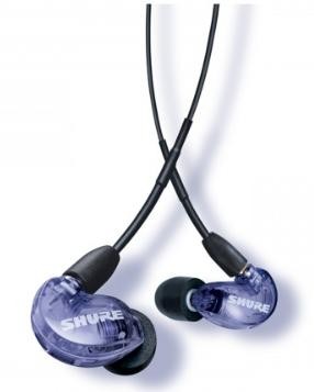 SE215 Replacement Right Side Earphone, purple, includes EABKF1-M Sleeve
