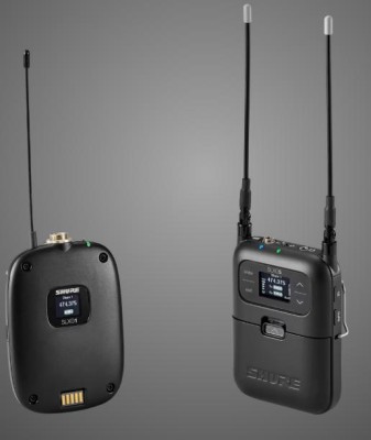 SLX-D Digital Portable Wireless System, 1x SLXD1 Bodypack Transmitter, 1x SLXD5 Portable Receiver, 1x cold shoe adaptor, 1x treaded 3,5 mm to 3,5 mm cable, 40 cm, 1x treaded 3,5 mm to XLRM cable, 45 m, frequency band K59 (606-650 MHz)