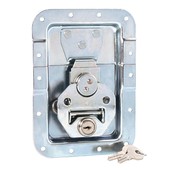 Butterfly Latch large with Spring lockable cranked 14 mm deep