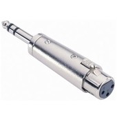 Adapter 6.3 mm Jack stereo male to XLR female