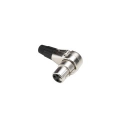 XLR Plug female 3-pin angled