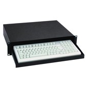 19 Inch 2 U Rackmount Computer Keyboard Tray